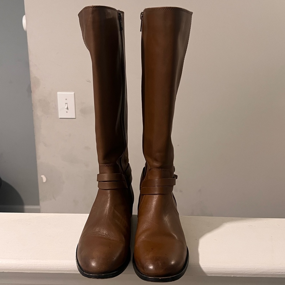 Frye Dark Taupe Knee-High Women's Boots